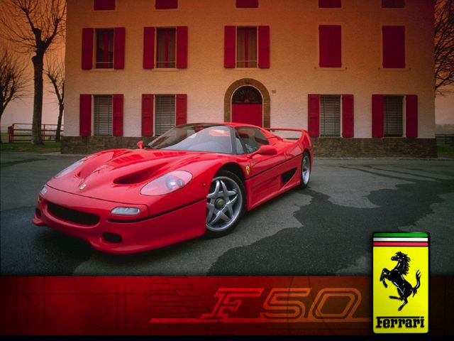 ferrari f50 wallpaper. 1997 Ferrari F50 Wallpaper
